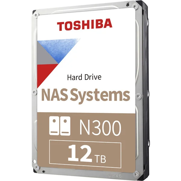 Toshiba N300 12 TB, Festplatte (SATA 6 Gb/s, 3,5", Bulk)