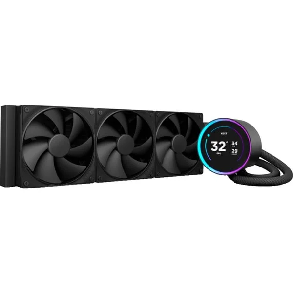 NZXT Kraken Elite 360, Wasserkühlung (schwarz, 360 mm, B-Ware)