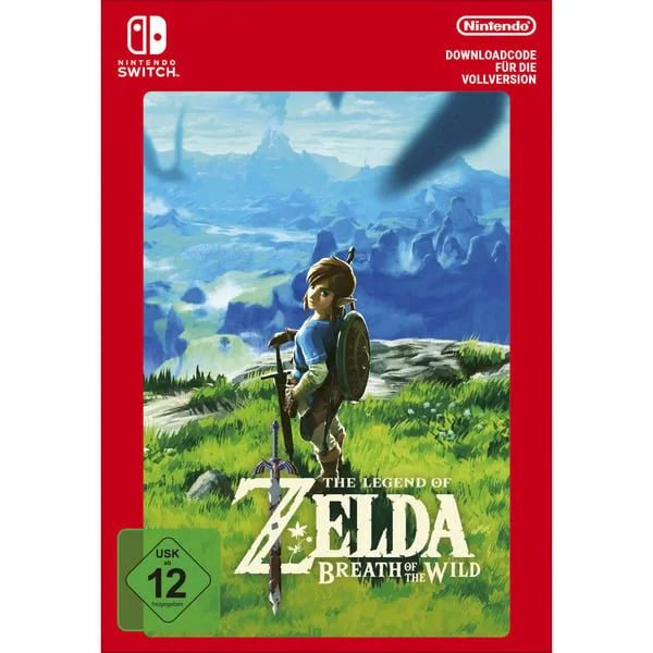The Legend of Zelda: Breath of the Wild, Nintendo Switch-Spiel (Nintendo Switch, Download Code)