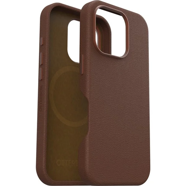 Otterbox Symmetry Cactus Leather, Handyhülle (braun, iPhone 16 Pro, MagSafe)