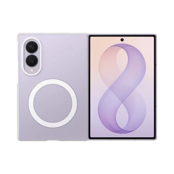 Samsung Clear Magnet Case, Handyhülle (transparent, Samsung Galaxy Z Fold8)