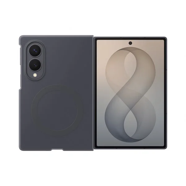Samsung Silicone Magnet Case, Handyhülle (graphit, Samsung Galaxy Z Fold8)