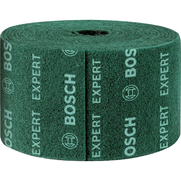 Bosch Professional Expert Vliesrolle N880 Mehrzweck, 150mmx10m, Schleifblatt (grün, 10 Meter Rolle, zum Handschleifen)
