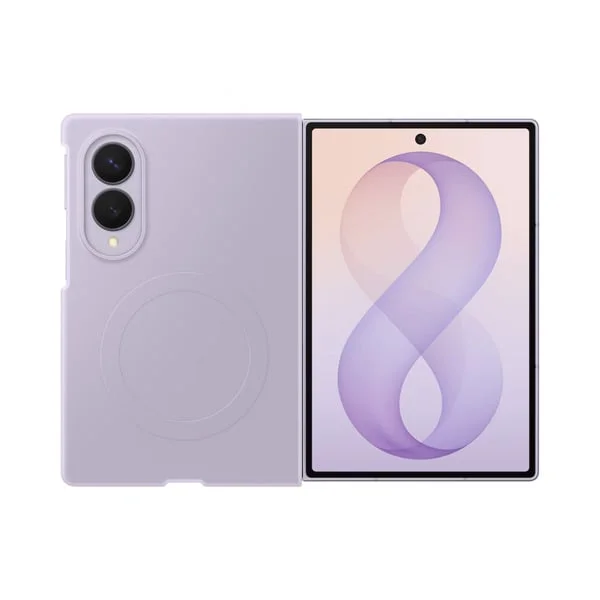 Samsung Silicone Magnet Case, Handyhülle (lavendel, Samsung Galaxy Z Fold8)