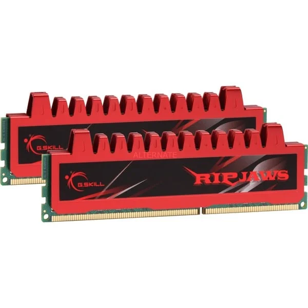 G.Skill DIMM 8 GB DDR3-1333 (2x 4 GB) Dual-Kit, Arbeitsspeicher (F3-10666CL9D-8GBRL, Ripjaws)
