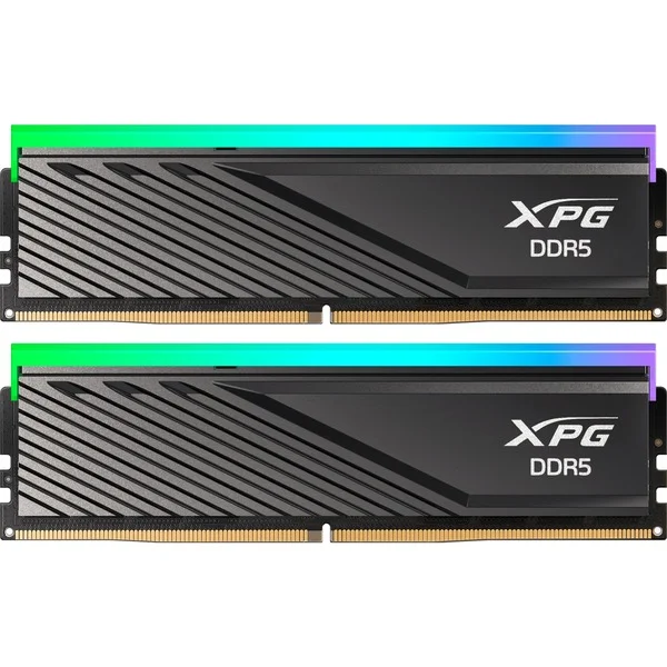 ADATA DIMM 16 GB DDR5-5600 (2x 8 GB) Dual-Kit, Arbeitsspeicher (schwarz, AX5U5600C468G-DTLABRBK, XPG Lancer Blade RGB, INTEL XMP, AMD EXPO)