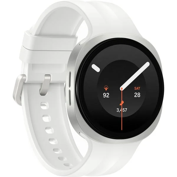 Samsung Galaxy Watch9, Smartwatch (weiß, 40 mm, Bluetooth, Sport Band S/M)