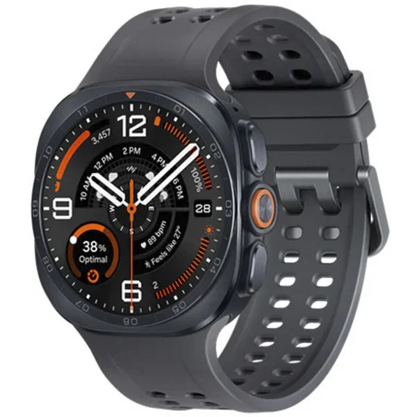 Samsung Galaxy Watch Ultra2, Smartwatch (Titanium Gray, LTE, Marine Band S/M/L)