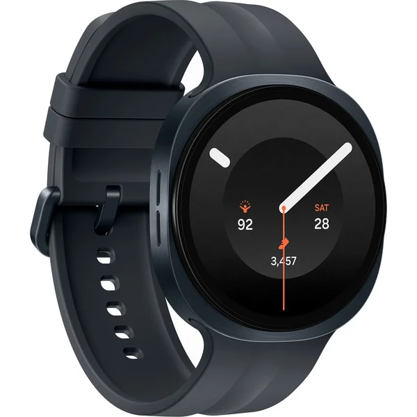 Samsung Galaxy Watch9, Smartwatch (dunkelgrau, 44 mm, Bluetooth, Sport Band M/L)