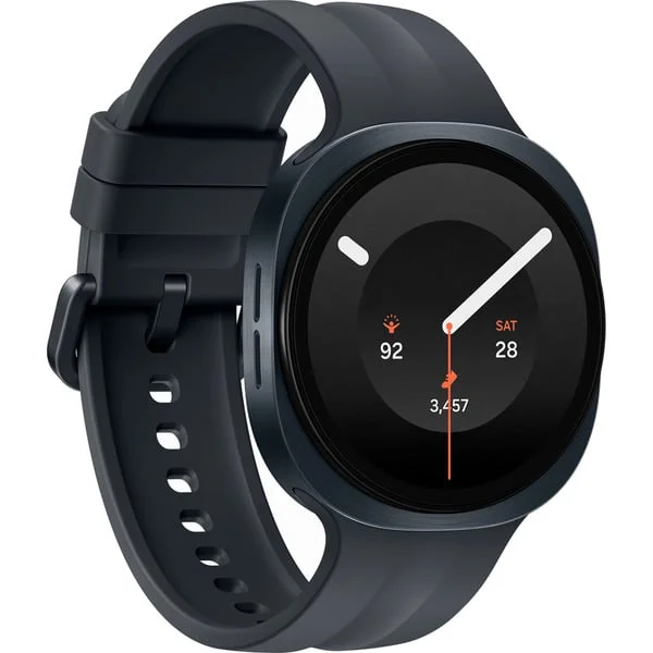 Samsung Galaxy Watch9, Smartwatch (dunkelgrau, 40 mm, LTE, Sport Band S/M)