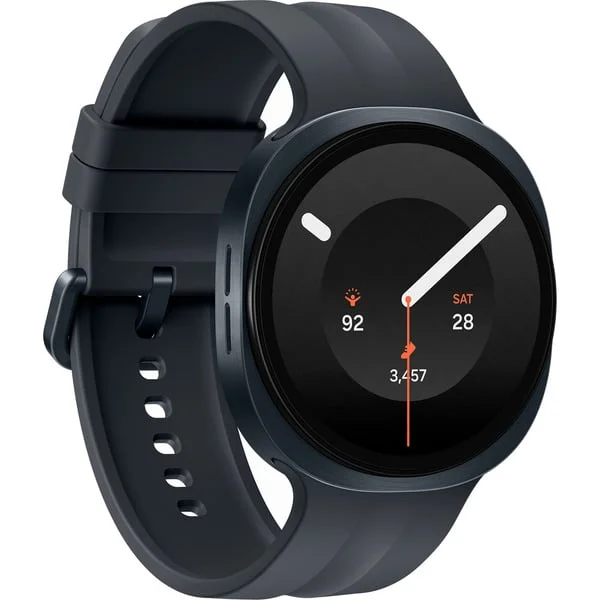 Samsung Galaxy Watch9, Smartwatch (dunkelgrau, 44 mm, LTE, Sport Band M/L)