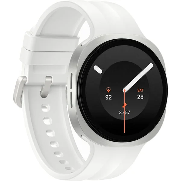 Samsung Galaxy Watch9, Smartwatch (weiß, 40 mm, LTE, Sport Band S/M)