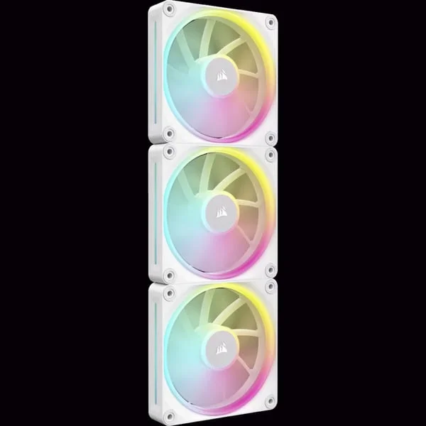 Corsair iCUE LINK LX120 RGB Generalüberholt, Gehäuselüfter (weiß, 3er Pack, 120 mm)