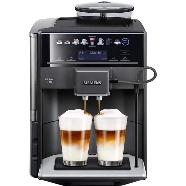 Siemens TE654319RW EQ6 plus s400, Vollautomat (schwarz)