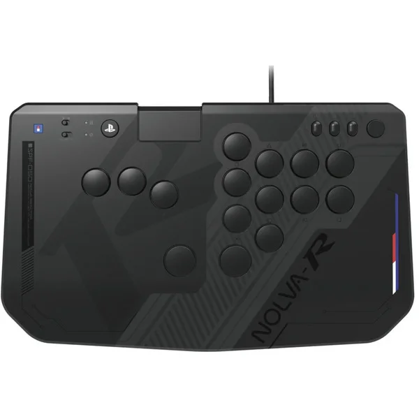 HORI NOLVA-R Mechanical All-Button Arcade Controller, Gamepad (schwarz, PlayStation 5/4, Windows 11/10)