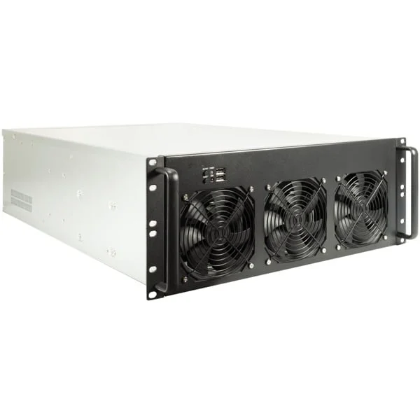 Inter-Tech 4F28 MINING-RACK, Server-Gehäuse (schwarz)