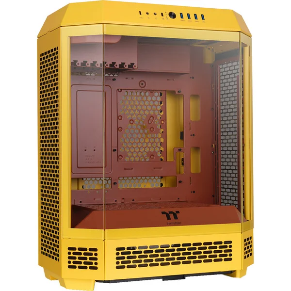 Thermaltake The Tower 600 Butter Caramel, Tower-Gehäuse (gelb, Tempered Glass x 3, B-Ware)
