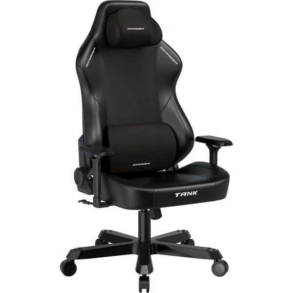 DXRacer Tank XXL Kunstleder , Gaming-Stuhl (schwarz)