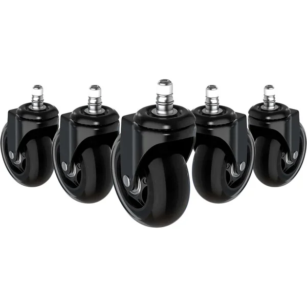 DXRacer Blade Wheels, Rollen (schwarz)