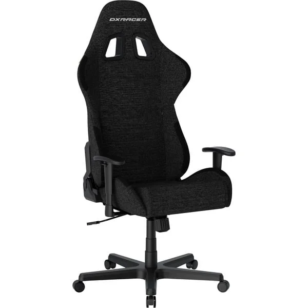 DXRacer Formular L wasserabweisender Stoff, Gaming-Stuhl (schwarz)