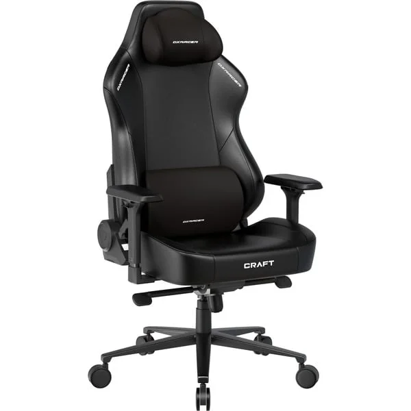 DXRacer Craft XL Kunstleder , Gaming-Stuhl (schwarz)