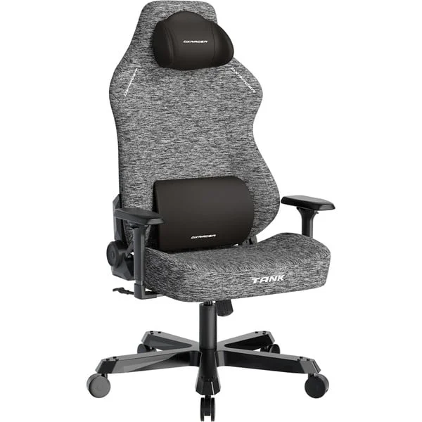 DXRacer Tank XXL Stoff , Gaming-Stuhl (grau)