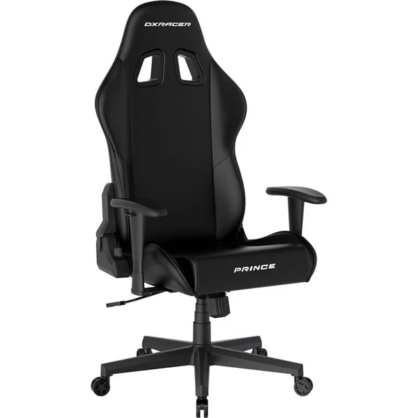 DXRacer Prince L Kunstleder, Gaming-Stuhl (schwarz)