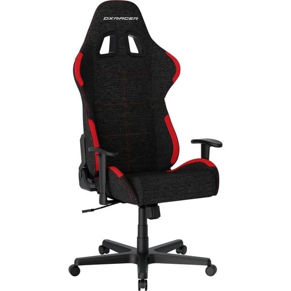 DXRacer Formular L wasserabweisender Stoff, Gaming-Stuhl (schwarz/rot)