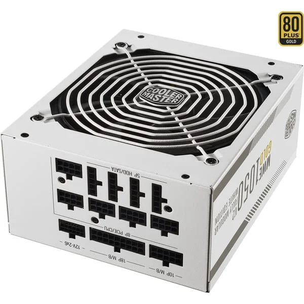 Cooler Master MWE 1050 V2 White, PC-Netzteil (weiß, 1x 12-Pin High Power GPU, 3x PCIe, Kabelmanagement, 1050 Watt, B-Ware)
