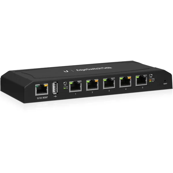 Ubiquiti ES-5XP, Switch (schwarz)
