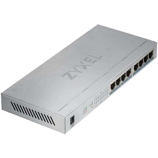 Zyxel GS1008HP, Switch (grau, lüfterlos)