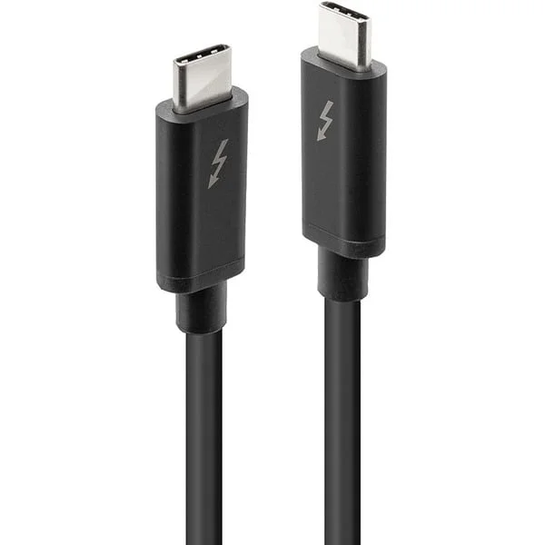 Lindy Thunderbolt 3 Kabel, 20 Gbit/s, passiv (schwarz, 1 Meter)