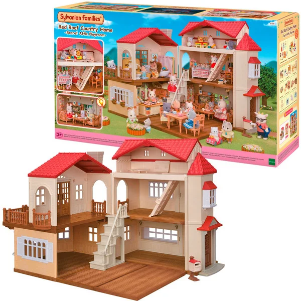 EPOCH Sylvanian Families - Stadthaus mit Dachzimmer, Konstruktionsspielzeug