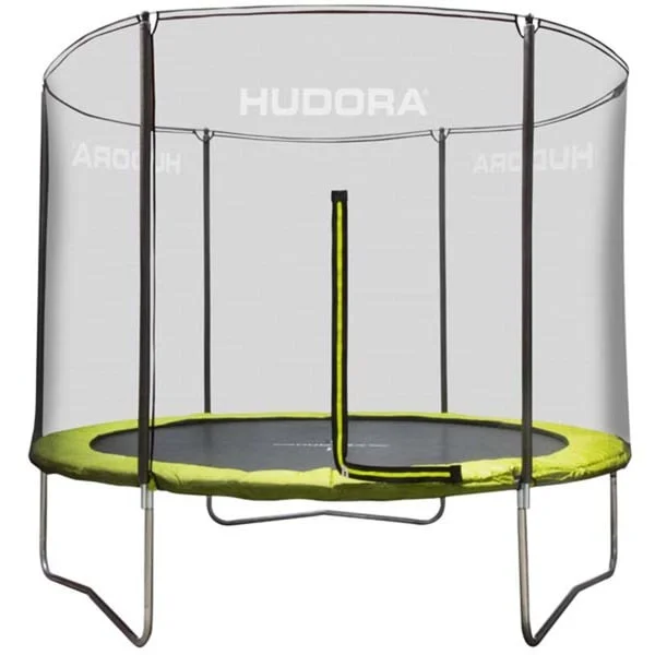 HUDORA Fabulous Trampolin 300, Fitnessgerät (schwarz/gelb)