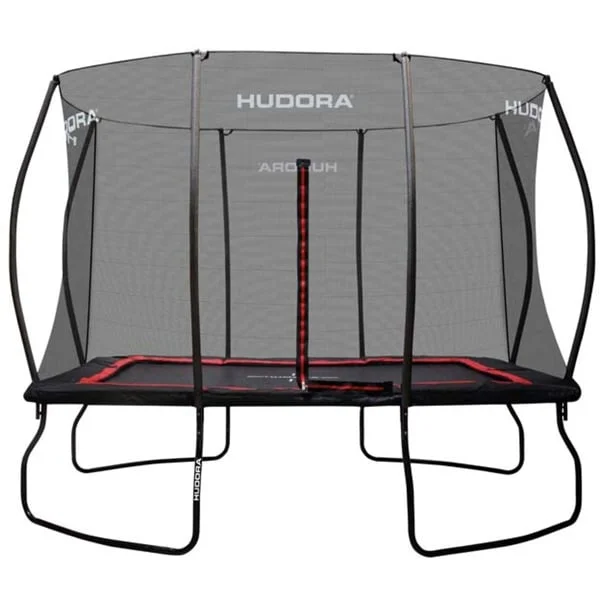 HUDORA 4Square Trampolin 215x305, Fitnessgerät (schwarz/rot)