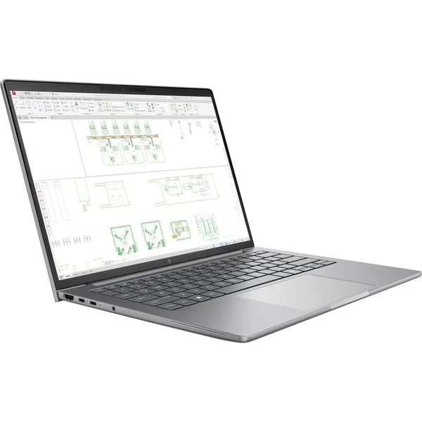 HP ZBook 8 G2i (DK3A2ET), Notebook (silber, Intel® Core™ Ultra 9 386H, Intel® Graphics, 48 GB DDR5, 1 TB (1 TB SSD), Windows 11 Pro)