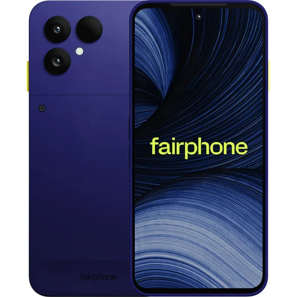 Das Fairphone (Gen. 6+) 256GB, Handy (Cobalt Blue, Android, 12 GB)