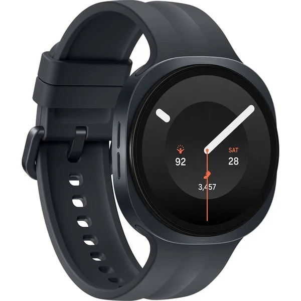 Samsung Galaxy Watch9, Smartwatch (dunkelgrau, 40 mm, LTE, Sport Band S/M)