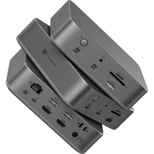 Kensington Thunderbolt 5 Triple 4K Dockingstation SD5010T5EQ (silber)