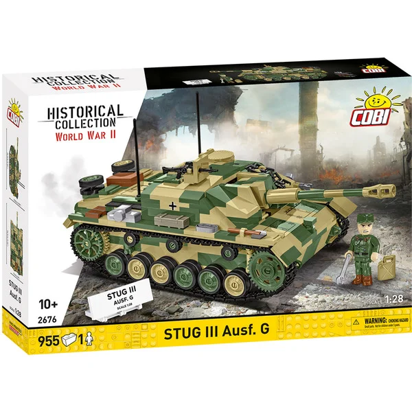 COBI Stug III Ausf. G, Konstruktionsspielzeug (Maßstab 1:28)