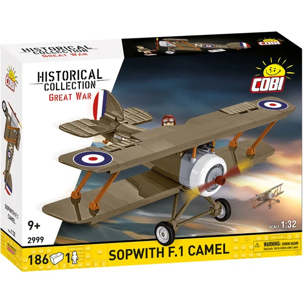 COBI Sopwith F.1 Camel, Konstruktionsspielzeug (Maßstab 1:32)