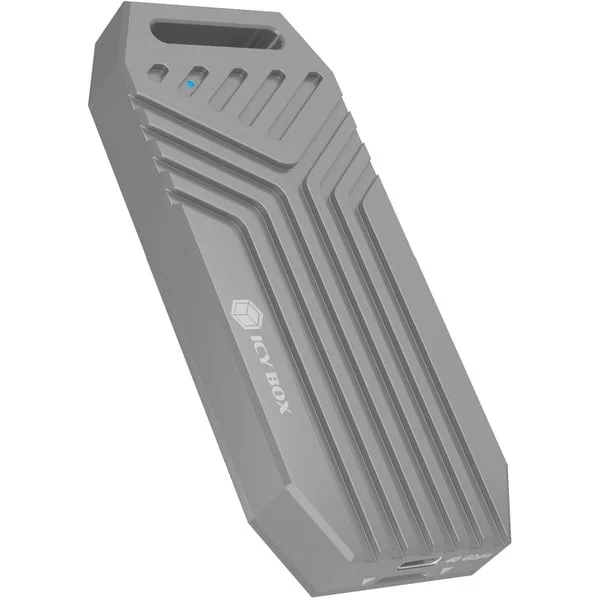 ICY BOX IB-1919M-C42 USB4 M.2 NVMe , Laufwerksgehäuse (silber)
