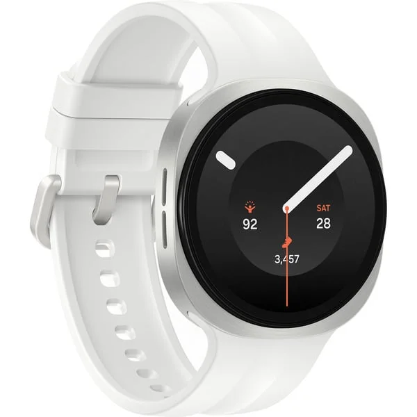 Samsung Galaxy Watch9, Smartwatch (weiß, 40 mm, Bluetooth, Sport Band S/M)