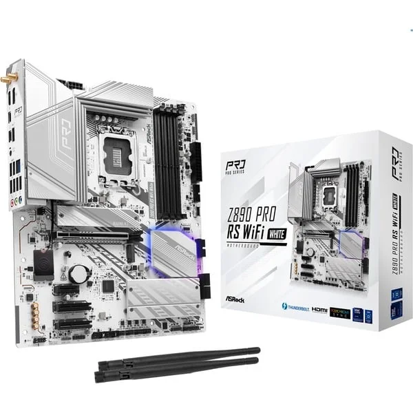 ASRock Z890 Pro RS WiFi White, Mainboard (weiß)
