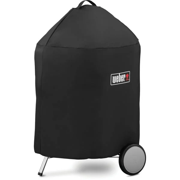 Weber Abdeckhaube Premium 7143, für 57cm Holzkohlegrills, Schutzhaube (schwarz, B-Ware)