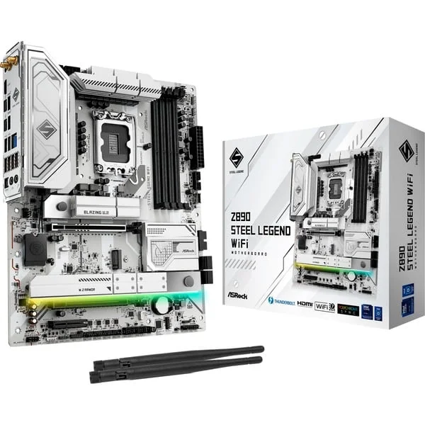 ASRock Z890 Steel Legend WiFi, Mainboard (schwarz)
