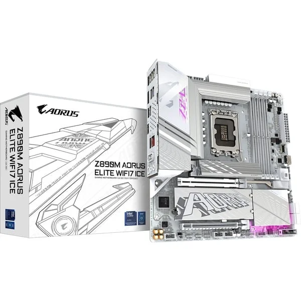 GIGABYTE Z890M AORUS ELITE WIFI7 ICE, Mainboard