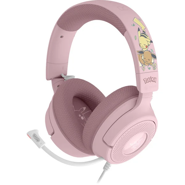 Razer Kraken V4 X - Pokémon Pikachu/Eevee Edition, Gaming-Headset (rosa)