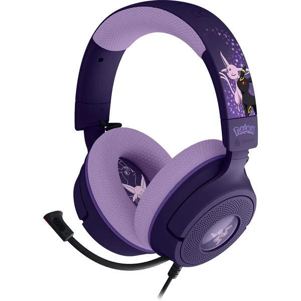 Razer Kraken V4 X - Pokémon Espeon/Umbreon Edition, Gaming-Headset (lila)