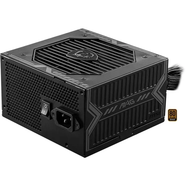MSI MAG A650BN PCIE5 III, PC-Netzteil (schwarz, 1x 12-Pin High Power, 3x PCIe, 650 Watt, B-Ware)